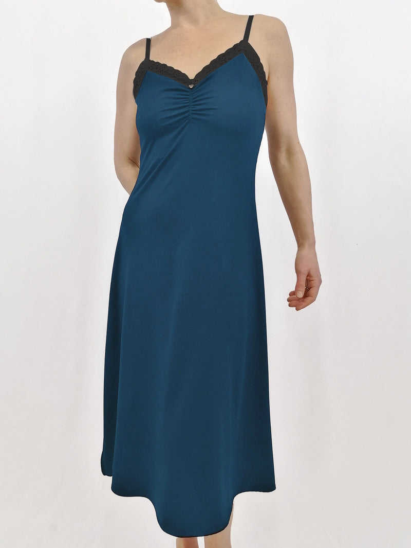 Blue nighty dress sale