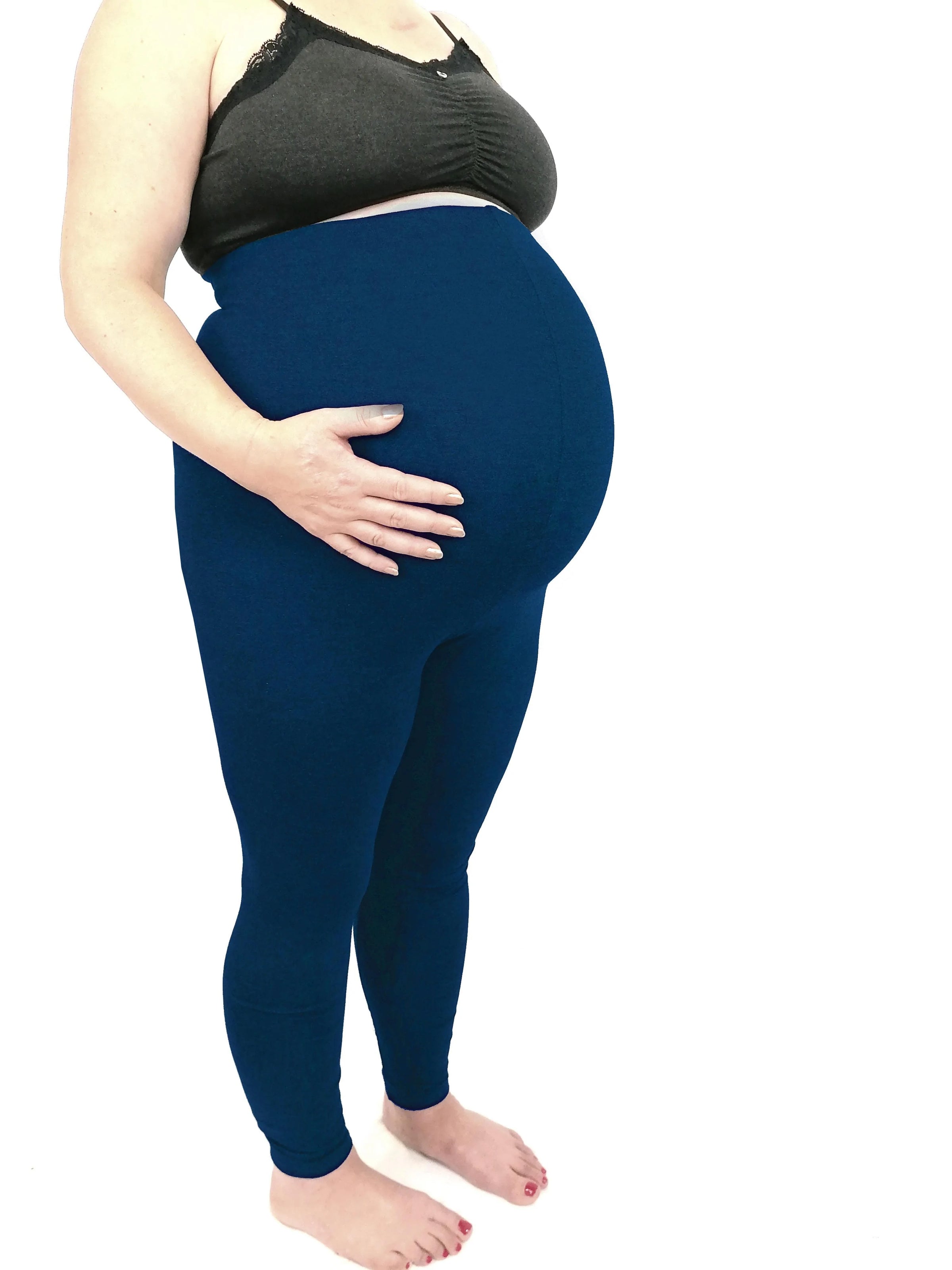 Plus size maternity yoga pants sales