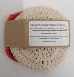 Lotties Eco Reusable wipes 3pk Crochet Scrubby