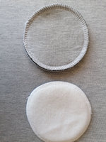 Lotties Eco Reusable wipes Light Grey Reusable Breast Pads