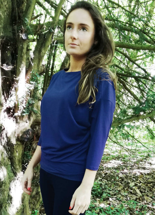 Lotties Eco Shirts & Tops Womens Bamboo Summer Sleeved Tunic Top