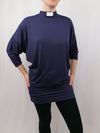 Lotties Eco Sleeved Top Navy Clerical Winter Tunic