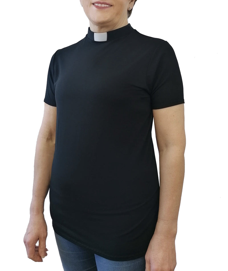 GRACEART clergy shirts for women and minister shirt for women clergy ruffle  sleeve top women clergy shirt - Walmart.com