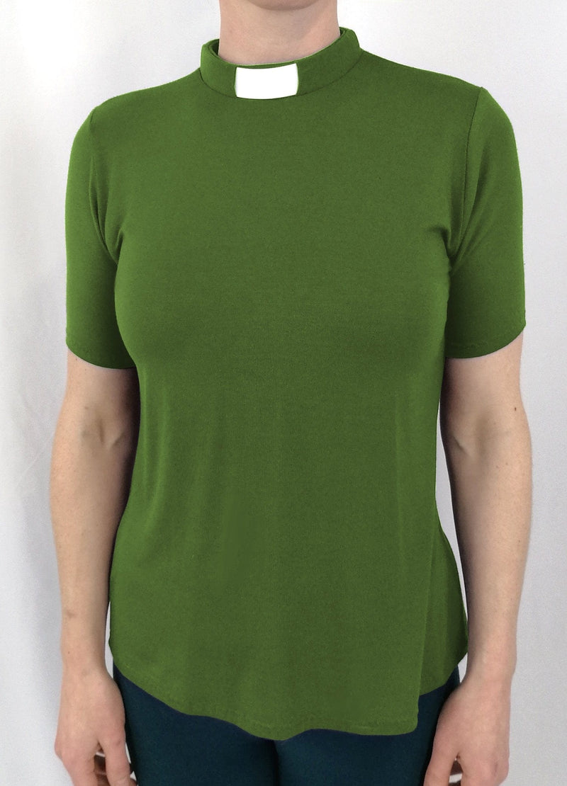Lotties Eco T-shirt Green T-shirt Clerical Top