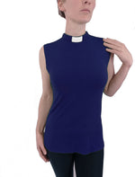 Lotties Eco Top Royal Blue Clerical Sleeveless Top