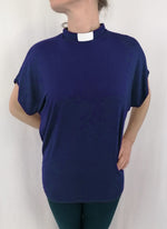 Lotties Eco Top Royal Blue Clerical Summer Tunic