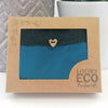 Lotties Eco Underwear Emerald / Hipster Low-Rise Womens Bamboo Knicker Giftbox