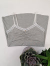 Made in Our Workshop Top Lt Grey Bamboo Cami Top