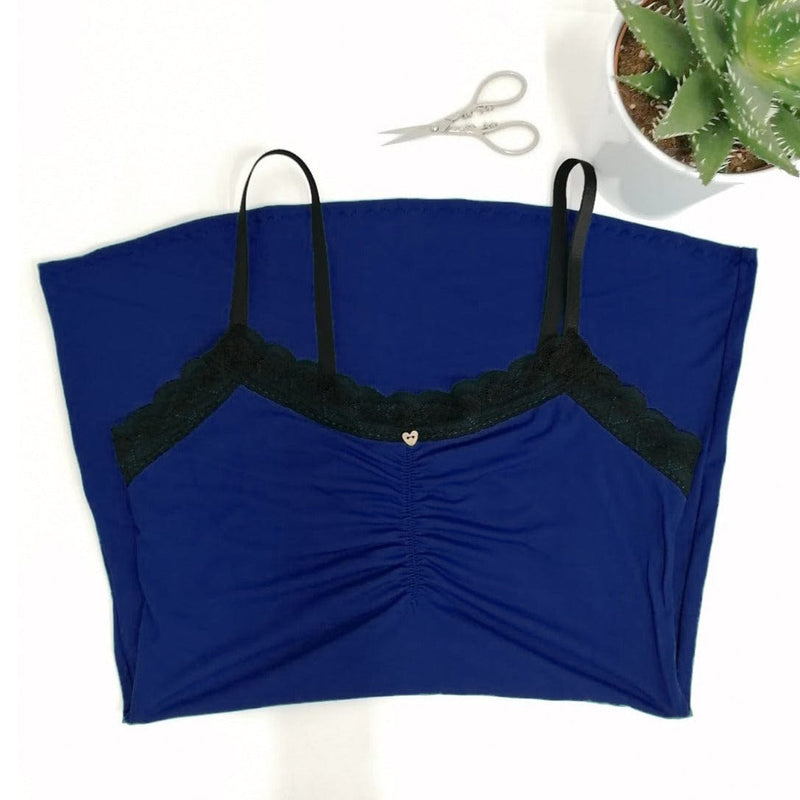 Made in Our Workshop Top Royal Blue Bamboo Cami Top