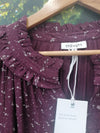 Thought Shirts & Tops Thought Floran Lenzing™ EcoVero™ Tunic Dress - Aubergine Red